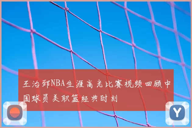 王治郅NBA生涯高光比赛视频回顾中国球员美职篮经典时刻