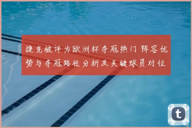 捷克被评为欧洲杯夺冠热门 阵容优势与夺冠路径分析及关键球员对位
